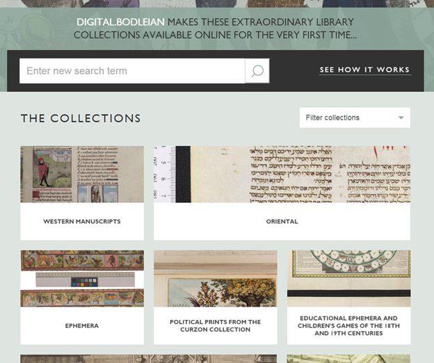 The New Digital Bodleian